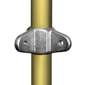 Dobbelt hængselsled, han (90°) - fitting LM52 - 48,3 mm (LM52-8), Kee lite alu rørfitting