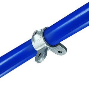 Dobbelt hængselsled, han (90°) - fitting M52, 48,3 mm, Kee Clamp galvaniseret rørfitting