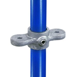 Dobbelt hængselsled, han (90°) - fitting MH51, 33,7 mm, Kee Clamp galvaniseret rørfitting