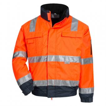 Nitras 7140 MOTION TEX VIZ PLUS Pilotjakke EN ISO 20471, EN 343 Small
