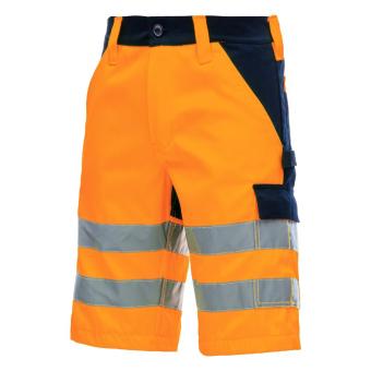 Nitras 7570 MOTION TEX VIZ Orange shorts bomuld polyester