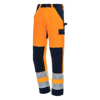 Nitras 7571 MOTION TEX VIZ Orange benklæder Polyester bomuld 280 gram 28