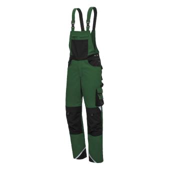 7624 MOTION TEX PLUS Grøn Overall Sort Polyester Bomuld