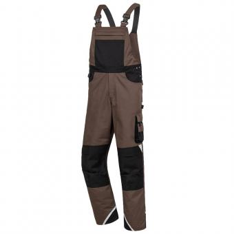 Nitras 7627 MOTION TEX PLUS Brun / Sort Polyester Bomuld overall 29