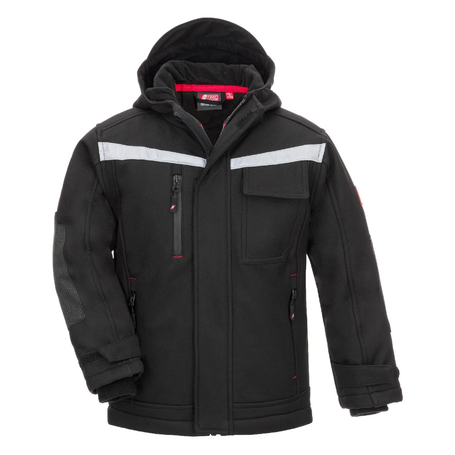 Nitras 7180W KIDS MOTION TEX KIDS softshell jakke Sort Polyester 146-152