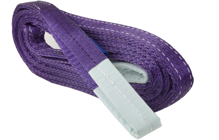 Duplex løftebånd, båndstrop WLL 1 ton Violet - 30mm / 12 meter