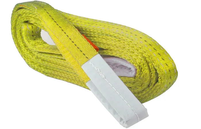 Duplex løftebånd, båndstrop WLL 3 ton Gul - 90mm / 20 meter