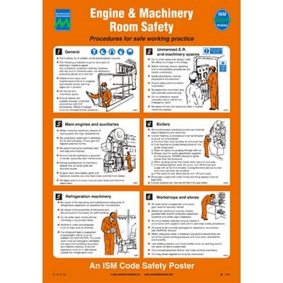 Engine & Machinery Room Safety 475x330 mm