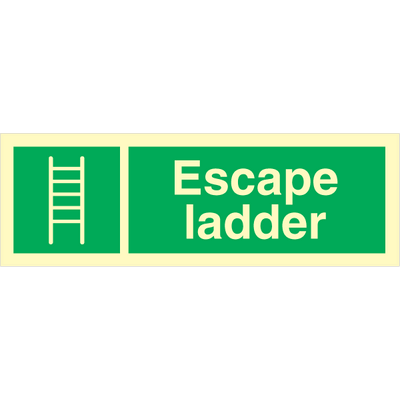 Escape ladder 100x300 mm
