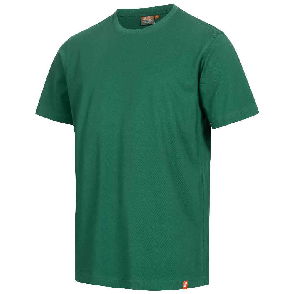 Nitras 7005 MOTION TEX LIGHT T-Shirt, Meget blød og glat, UV-beskyttelse UPF 40+ 100% bomuld Grøn, 4XL