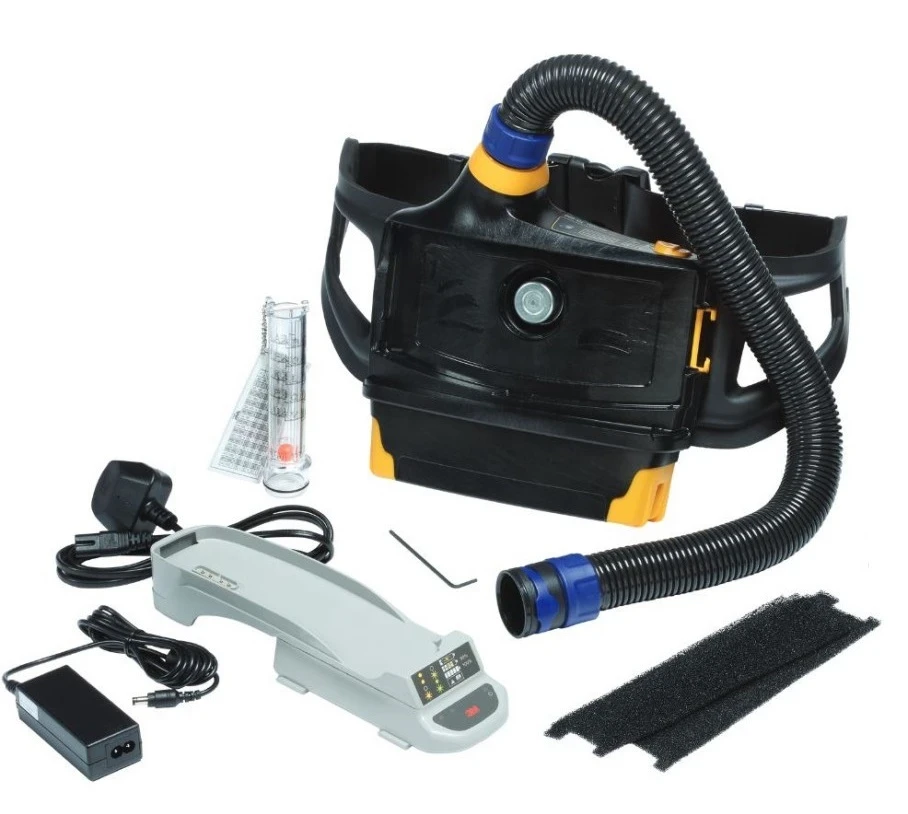 3M&trade; Versaflo&trade; Intrinsically Safe TR-800 turboenhed, EX motor, startsæt uden filter, TR-819E