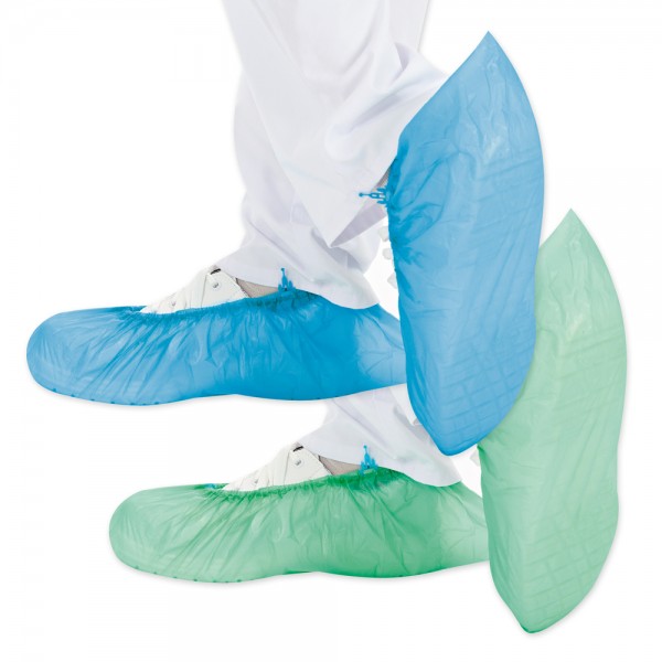 Skoovertræk til Hygomat Comfort, Classic og Cleanroom dispenser - CPE Blå