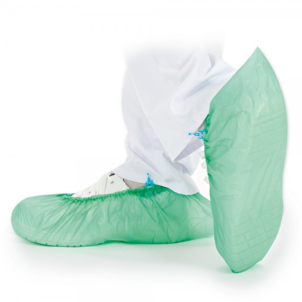 Skoovertræk til Hygomat Comfort, Classic og Cleanroom dispenser - CPE Grøn