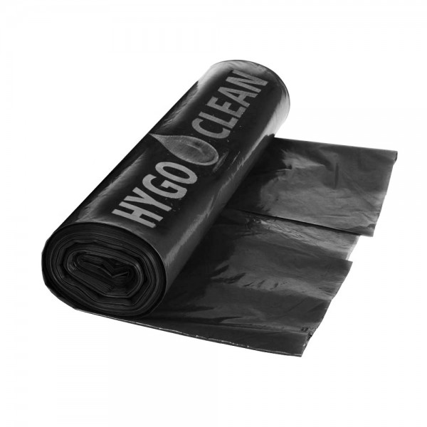 Affaldssække "Eco" 120 L - LDPE - Rulle Sort