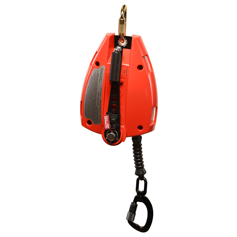 Faldblok FABX2R - 18m (60ft) dyneema reb Xcalibre med opsving, redningsfunktion til trefod, 18 meter