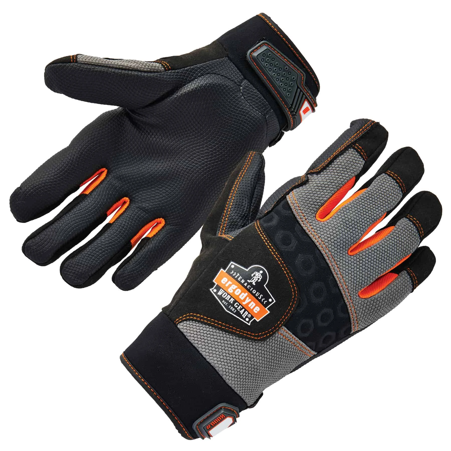 Ergodyne ProFlex 9002 ISO-certificerede antivibrationshandsker XXLarge