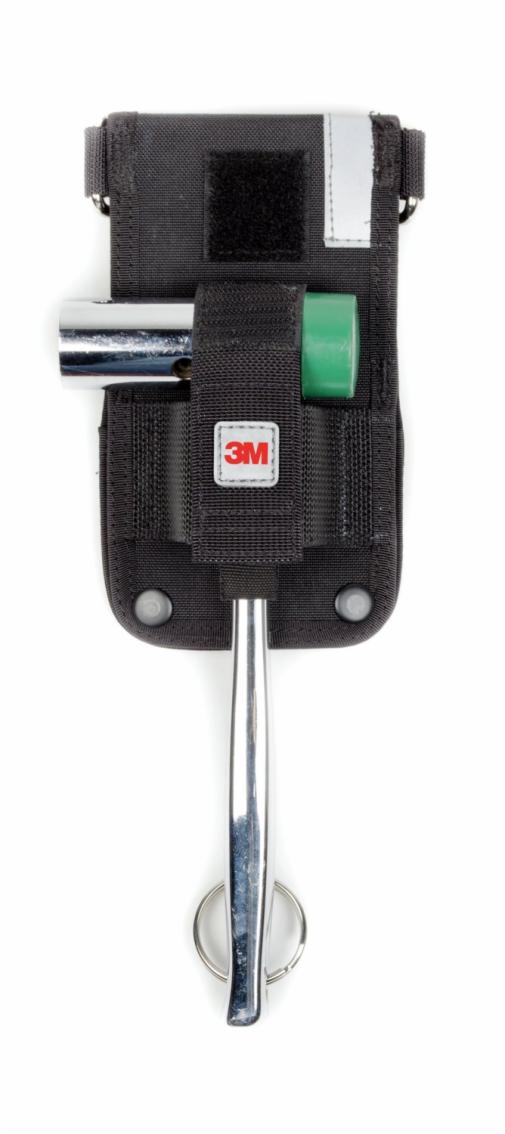 3M&trade; DBI-SALA® hylster til stilladsnøgle med retraktor, bælte og elastisk line, krog-til-løkke 1500097