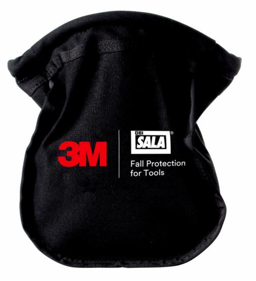 3M&trade; DBI-SALA® taske til småting, sort kanvas 1500119, lille