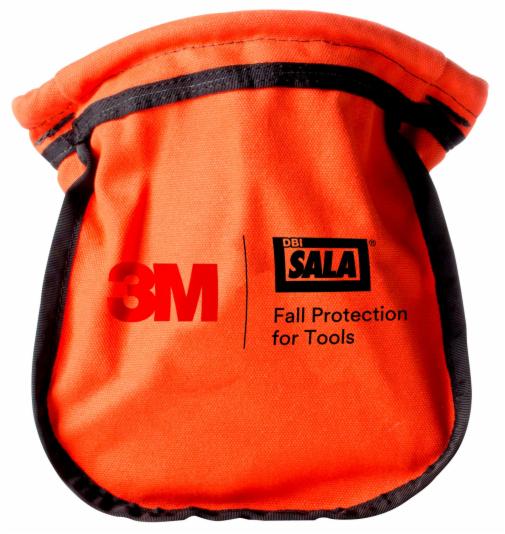 3M&trade; DBI-SALA® taske til småting, kanvas 1500121, orange, lille