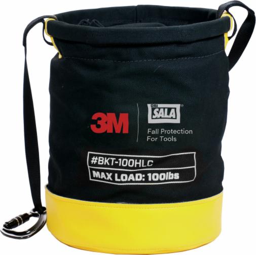 3M&trade; DBI-SALA® sikkerhedsspand, udviklet til 45,4 kg, krog-og-løkke, kanvas 1500134