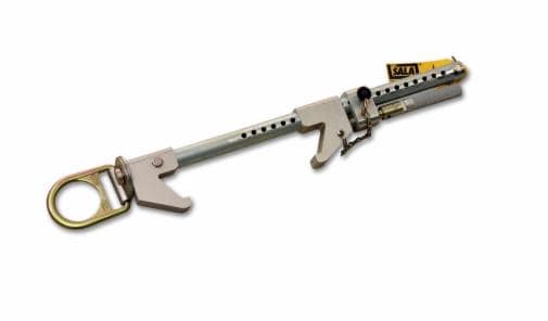 3M&trade; DBI-SALA® fast bjælkeankerpunkt 2108412, passer fra 6,3 til 30,5 cm bredde, op til 3,8 cm tykkelse
