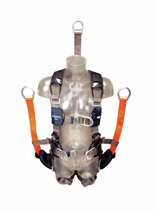 3M&trade; DBI-SALA® ExoFit NEX&trade; 5-punkt Olie og Gas Positions/Klatre Sele 1114016, Grå, Medium