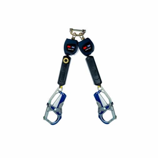 3M&trade; DBI-SALA® Nano-Lok&trade; personlig selvoprullende livline, dobbeltline, vævet, 3101718, 1,8 m