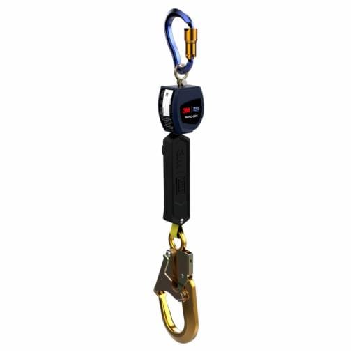 3M&trade; DBI-SALA® Nano-Lok&trade; personlig selvoprullende livline, enkeltline, vævet, 3101263, 1,8 m