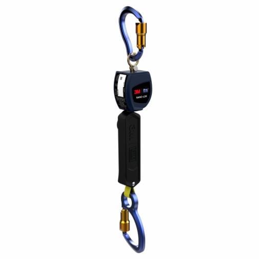 3M&trade; DBI-SALA® Nano-Lok&trade; personlig selvoprullende livline, enkeltline, vævet, 3101264, 1,8 m