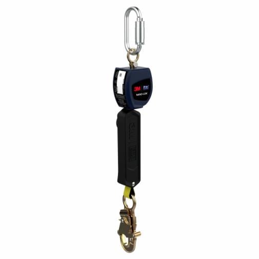 3M&trade; DBI-SALA® Nano-Lok&trade; personlig selvoprullende livline, enkeltline, vævet, 3101265, 1,8 m