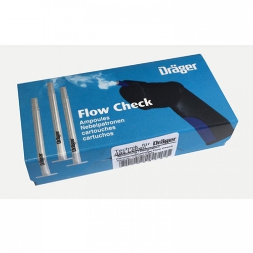 Dräger 6400812 Flow-Check ampuller - Indeholder 3 ampuller og 1 dyse