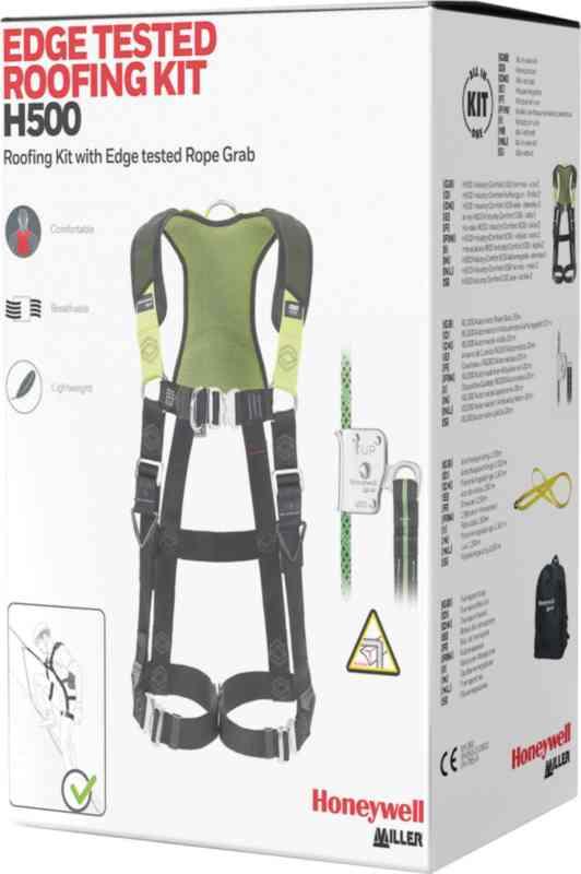Tagdækkerkit, kantgodkendt faldsikringskit, Miller EDGE TESTED ROOFING KIT - H500