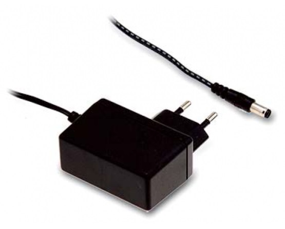 Strømforsyning AC/DC 12W 12Volt 1A, passer til Skipper lamper