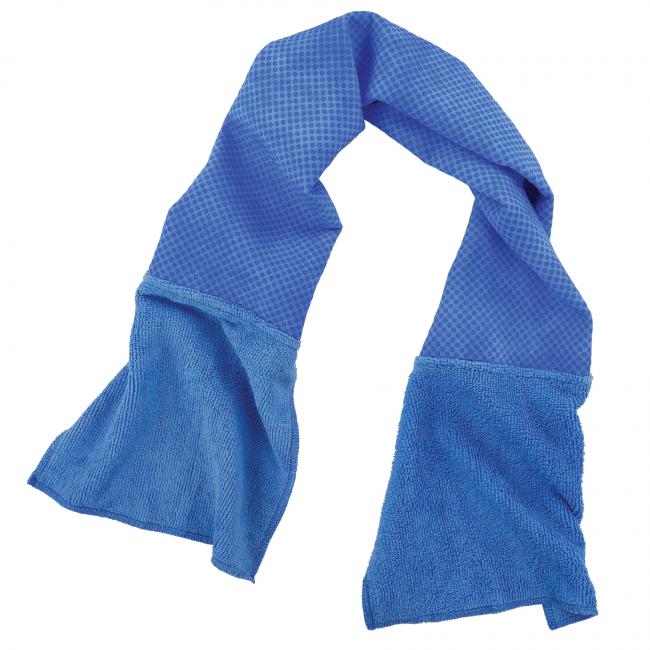 Ergodyne Chill-Its 6604 Multi-formål kølende håndklæde 20x89cm - PVA fordampningsteknologi, og ender i blød mikrofiber