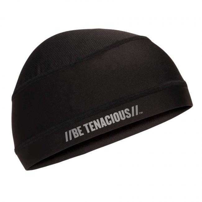 Chill-its 6632 kølende scullcap - teknisk strikket tekstil, one size Sort