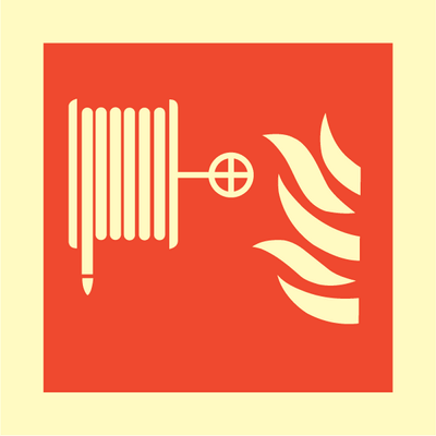 Fire hose, 150 x 150 mm