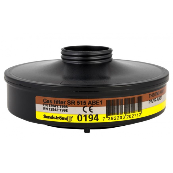 Sundstrøm SR-515 kombifilter ABE1 til SR-500 turbo, vakuum pakke med 2 stk.