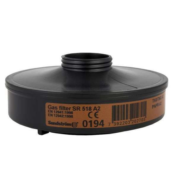 Sundstrøm SR-518 A2 gasfilter til SR-500 turbo