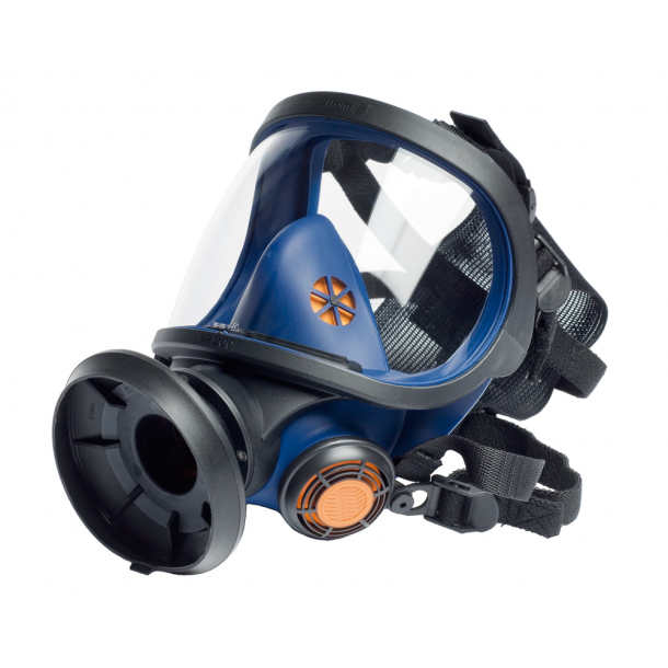 Sundstrøm SR-200 silikone helmaske polykarbonat visir