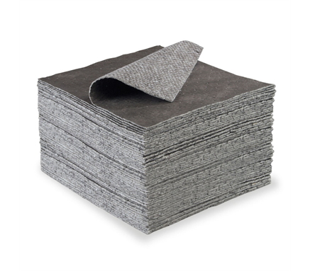 97 Liter 286 g/m2 ColdForm Grå absorberende Pads, enkelt laminering 40cm x 46cm (16 "x 18") 100 ark