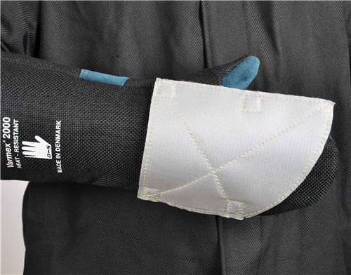 Svejselap til handsker eller luffer, beskytter hånden og handsken mod varme både højre 18 cm