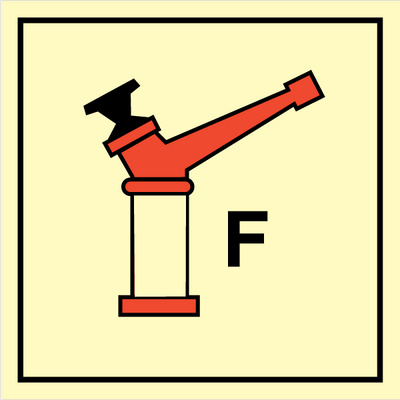 Foam monitor - F, 150 x 150 mm