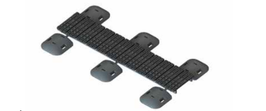 Kee Walk fritstående modul gangsti til tag 1,5-3 meter og 0-5 grader hældning og vindstyrke op til 42 m/s 3 meter, Nylon med fastgørelser af rustfrit