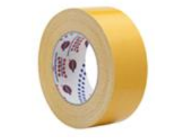 Dobbeltkæbende tape, 50 mm bred x 25 m lang, Gulvtape