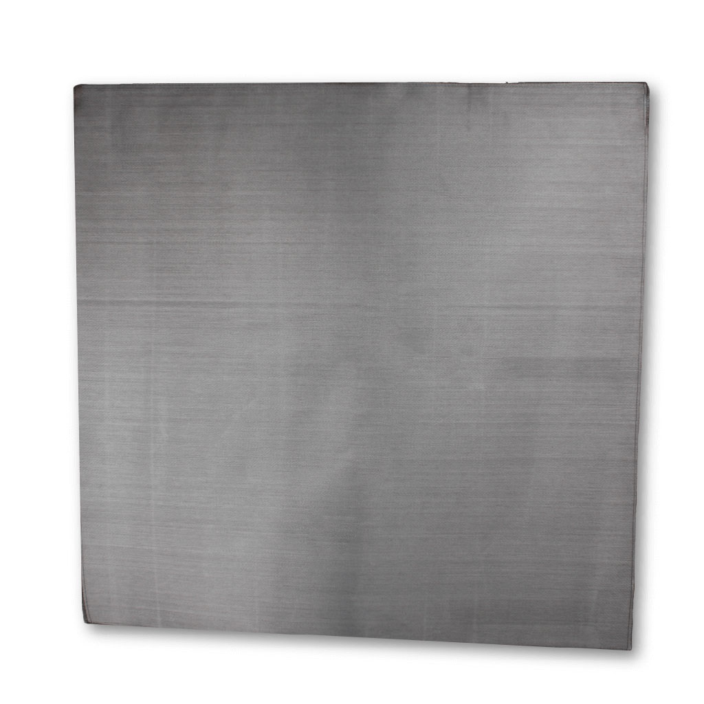 GRÅ SORT GLAS VÆV SVEJSETÆPPE (efter mål) 100x200 cm