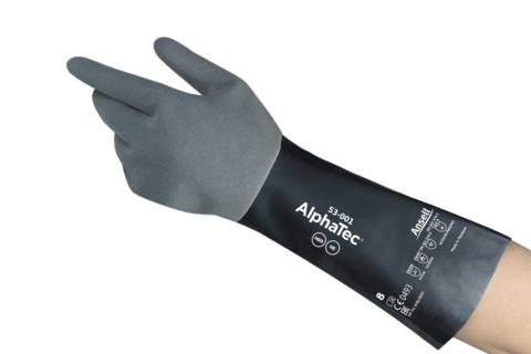 Alphatec 53-001 Nitril- og neopren kemihandske 9 - L