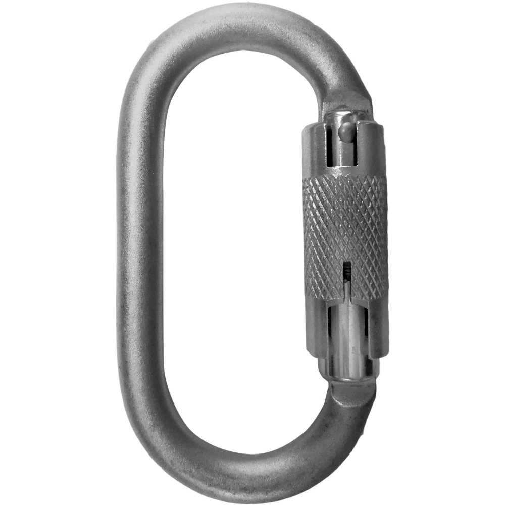 Skylotec OVALSTEEL TW H-038 stålkarabinhage med twist-lock