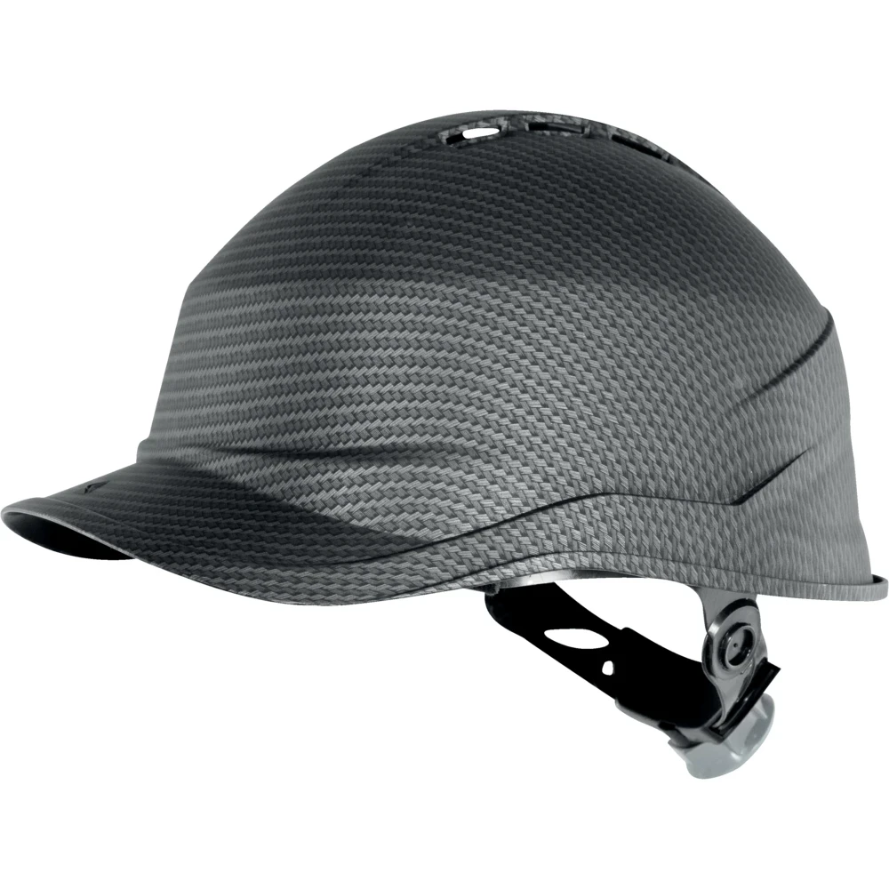 Vendbar sikkerhedshjelm med skygge, Delta Plus DIAMOND VI WIND Carbon