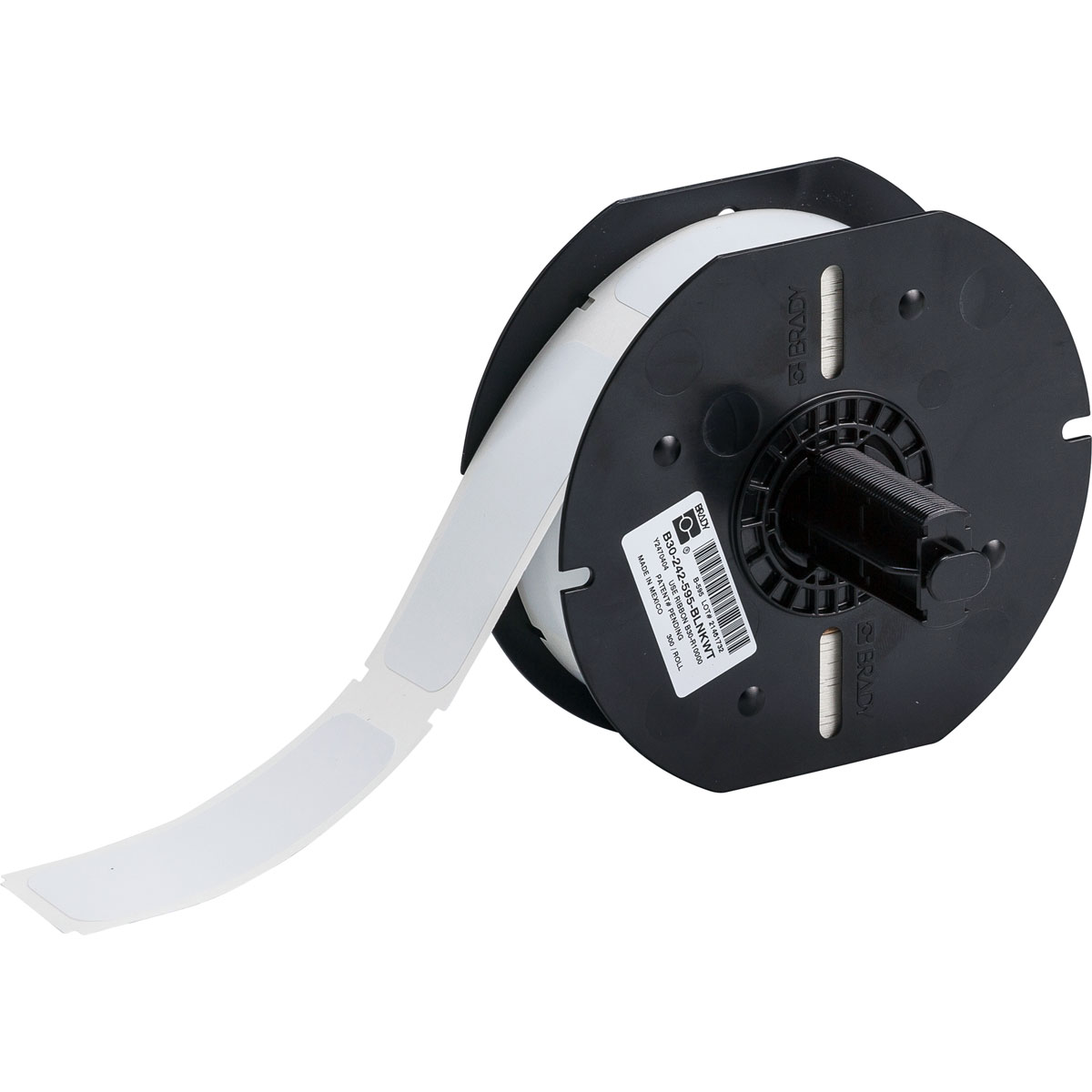 B30 Series Pre-cut Blank Sign Labels, white, 28,58mm (W) x 72,39mm (H)