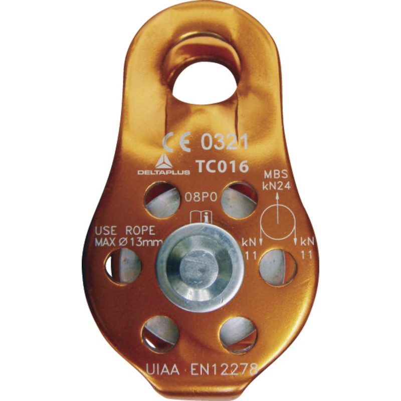 TC016 Miniremskive til rebarbejde, mini pulley